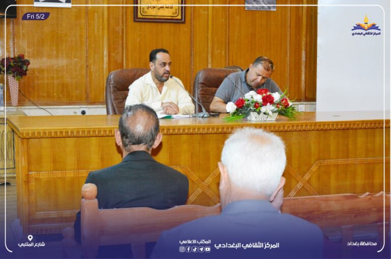 إستضافة الباحث والشاعر طه ياسين موسى الشمري