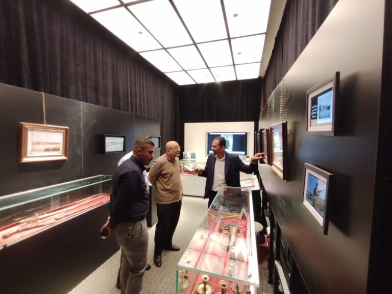 زيارة الدكتور عدنان السراج إلى المركز الثقافي البغدادي