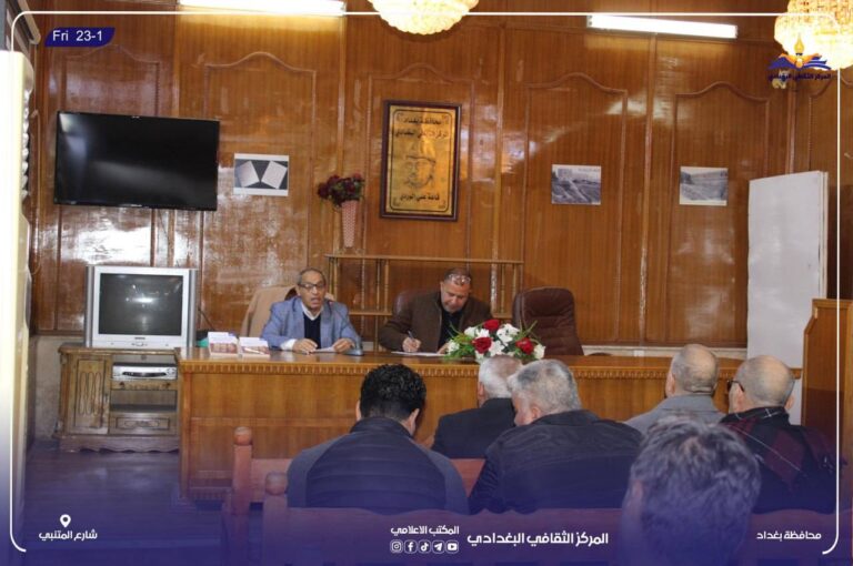 جلسة أدبية تحت عنوان (النقد الأدبي الروسي ما بعد السوفيتية)